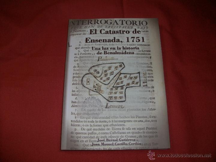 Gebrauchte B&uuml;cher: EL CATASTRO DE ENSENADA, 1751 UNA LUZ EN LA HISTORIA DE BENALM&Aacute;DENA