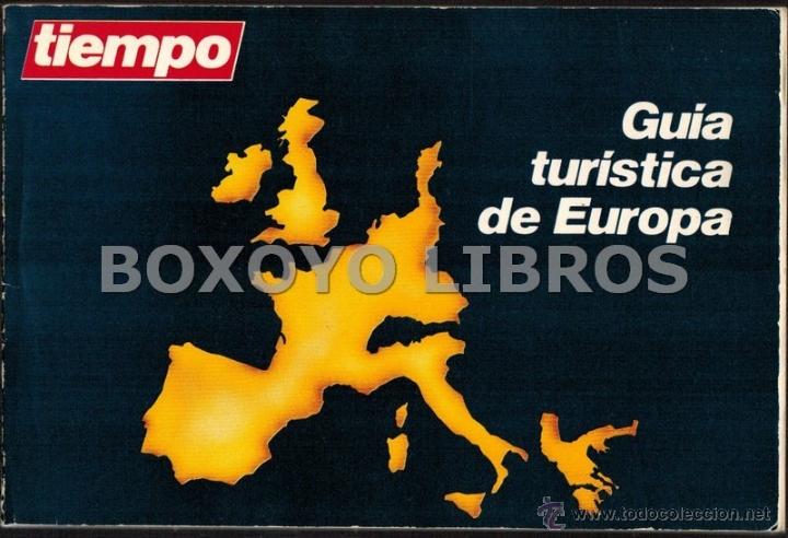 Libros de segunda mano: Gu&iacute;a tur&iacute;stica de Europa. Revista Tiempo