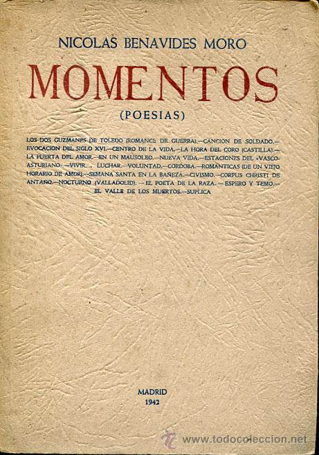Libros de segunda mano: leon - benavides moro: momentos - Foto 1