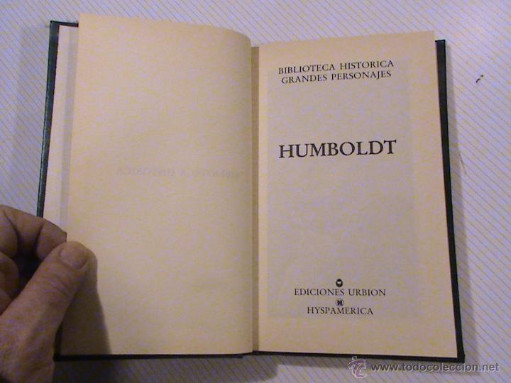 Libros de segunda mano: Humboldt - Foto 2