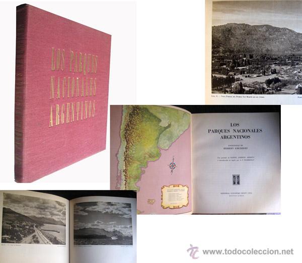 Second hand books: LOS PARQUES NACIONALES ARGENTINOS.  KIRCHHOFF Herbert.  Kraft.  Buenos Aires.  1945.