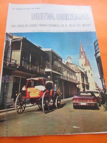 Libros de segunda mano: PRECIOSAS IMAGENES NUEVA OLREANS A&Ntilde;O 1970 - CUADERNILLO 16 PAGINAS - CIUDADES MAS BELLAS DEL MUNDO
