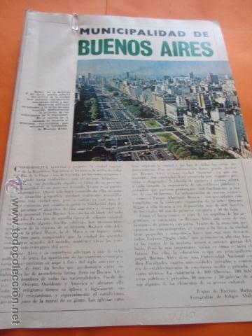 Libros de segunda mano: PRECIOSAS IMAGENES ARGENTINA BUENOS AIRES  A&Ntilde;O 1970 - 8 PAGINAS