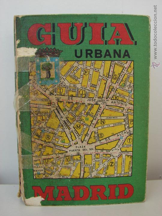 Libros de segunda mano: GUIA URBANA DE MADRID. 1974. TOMO I