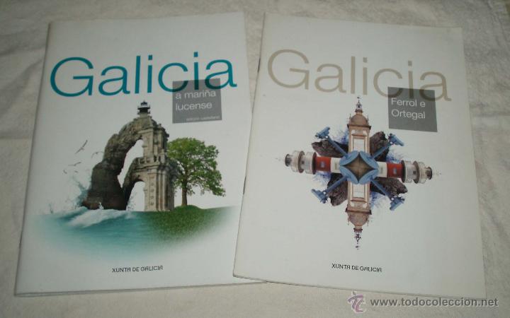 Libros de segunda mano: dos guias de galicia -a mari&ntilde;a lucense-ferrol e ortegal-
