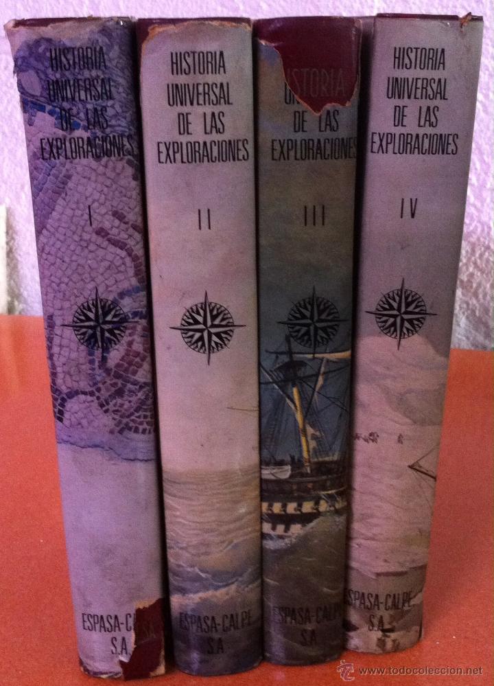 Libros de segunda mano: L.H. Parias. Historia universal de las exploraciones, 4 vol. 1967