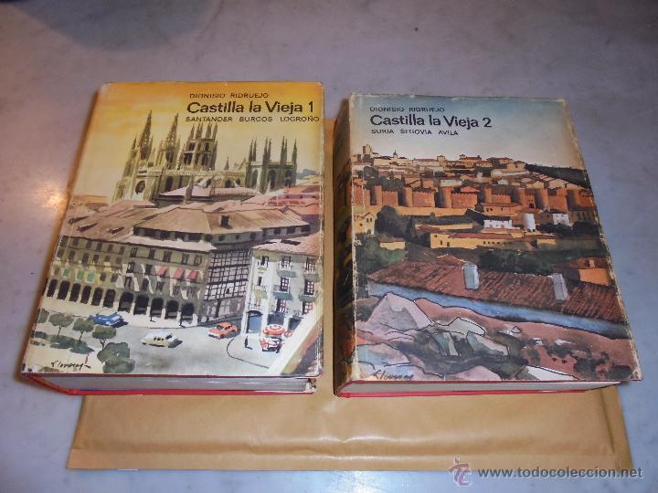 Second hand books: (M70) RIDRUEJO DIONISIO - CASTILLA LA VIEJA VOL I - SANTANDER, BURGOS, LOGRO&Ntilde;O VOL II - SORIA , SEGO