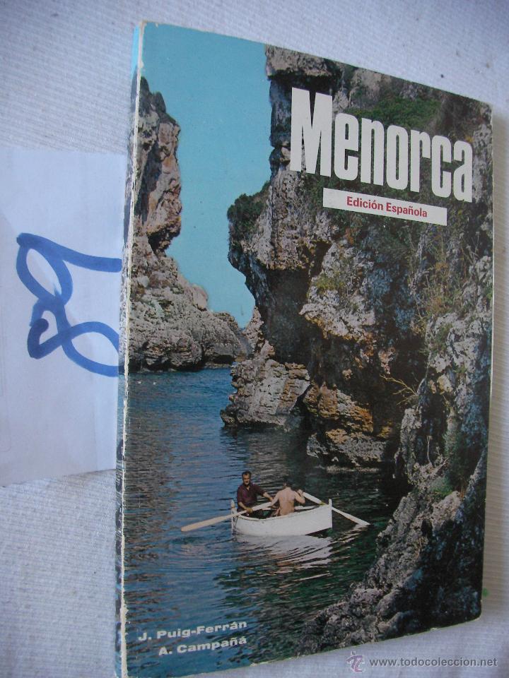 Libri di seconda mano: ANTIGUO LIBRO - MENORCA - PUIG Y CAMPA&Ntilde;A