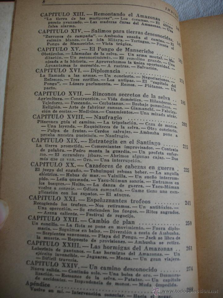 Libros de segunda mano: Cazadores de cabezas del amazonas - Foto 4