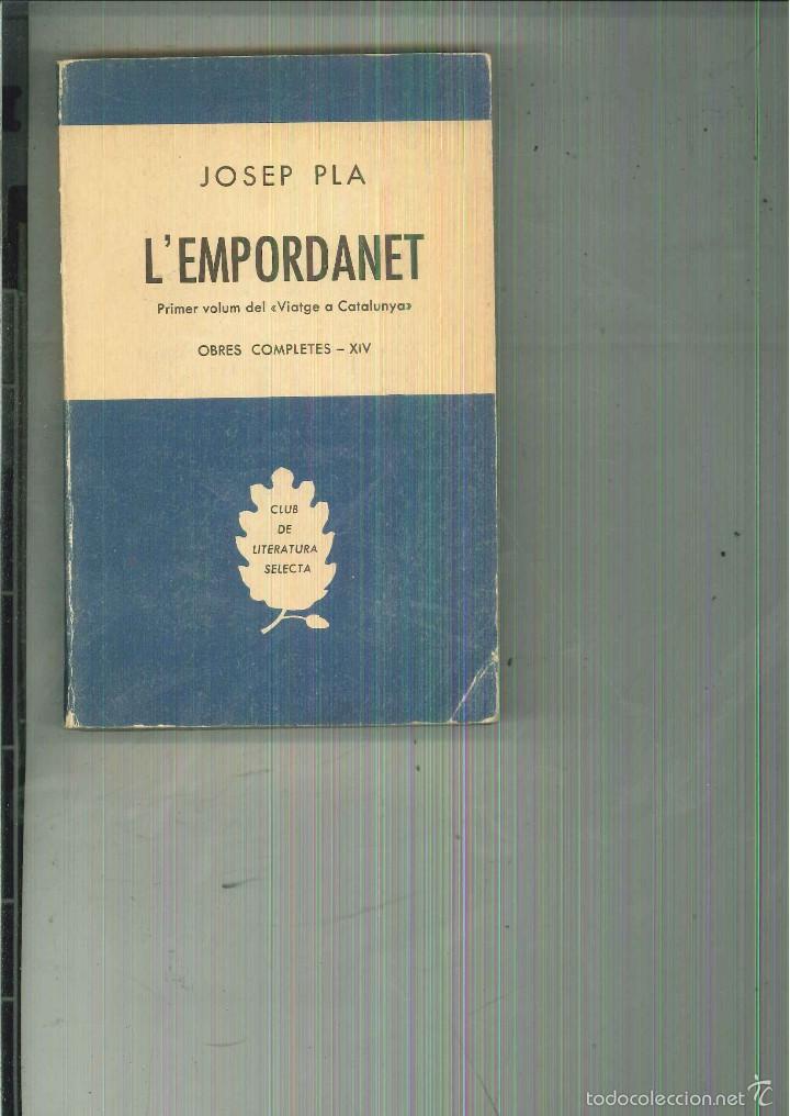 Libros de segunda mano: LEMPORDANET, Josep Pla - Foto 1