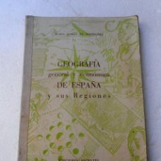 Libros de segunda mano: LIBRO DE GEOGRAFÍA GENERAL Y ECONÓMICA DE ESPAÑA Y SUS REGIONES