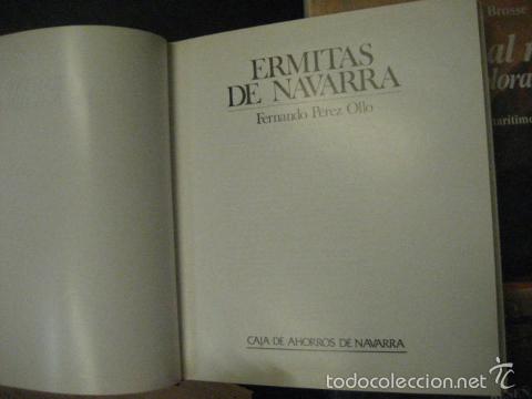 Libros de segunda mano: ERMITAS DE NAVARRA, PEREZ OLLO, COMO NUEVO - Foto 3