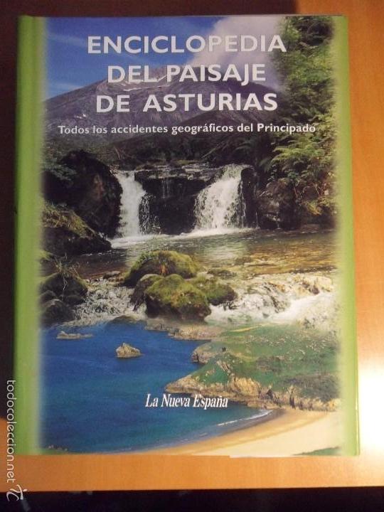 Libros de segunda mano: ENCICLOPEDIA DEL PAISAJE DE ASTURIAS. TODOS LOS ACCIDENTES GEOGRAFICOS DEL PRINCIPADO. LA NUEVA ESPA