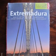 Libros de segunda mano: LIBRO GUIA EXTREMADURA EDICION 2007 - 2008 GUIAS DE ESPAÑA BIBLIOTECA METROPOLI NUEVO. Lote 58602751