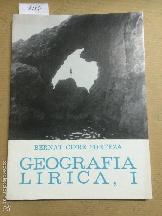 Libros de segunda mano: GEOGRAFIA LIRICA, I, CIFRE FORTEZA, BERNAT, 1981