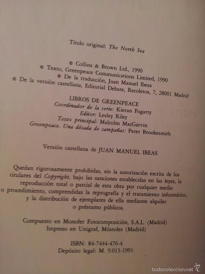 Libros de segunda mano: El mar del norte. Malcolm MacGarvin - Foto 2