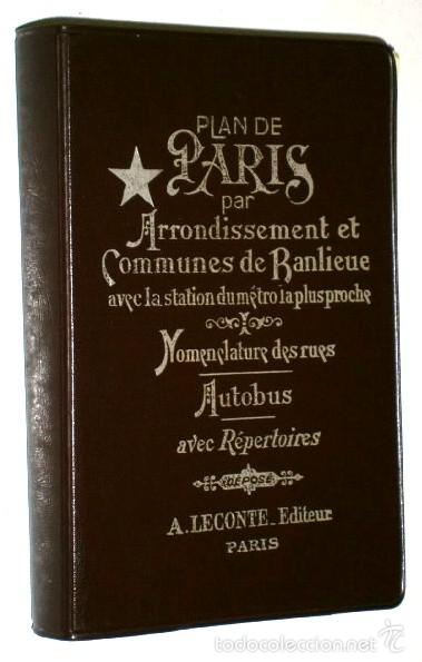Libros de segunda mano: Plan de Paris par arrondissement et communes de banlieue avec la station du m&eacute;tro la plus proche s/f
