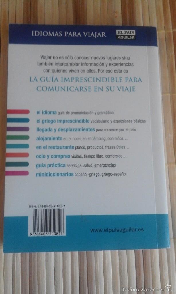 Libros de segunda mano: IDIOMAS PARA VIAJAR. GRIEGO - Foto 2