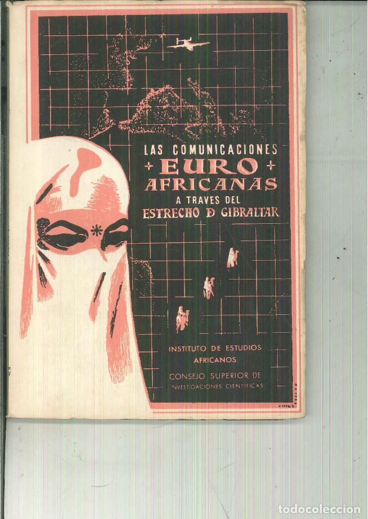 Libri di seconda mano: LAS COMUNICACIONES EURO-AFRICANAS A TRAV&Eacute;S DEL ESTRECHO DE GIBRALTAR. TOMO V . I.D.E.A.