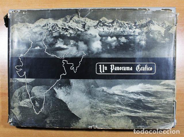 Libri di seconda mano: UN PANORAMA GRAFICO DE LA INDIA, GOBIERNO DE LA INDIA 1956 157 PAG TAPA DURA SOBRECUBIERTA