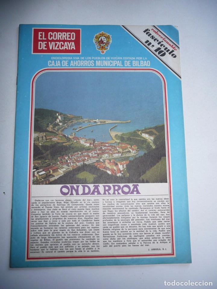 Gebrauchte B&uuml;cher: Enciclopedia viva de los Pueblos de Vizcaya N&ordm; 10 Ondarroa - El Correo de Vizcaya