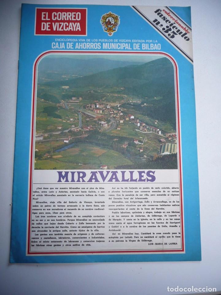 Libri di seconda mano: Enciclopedia viva de los Pueblos de Vizcaya N&ordm; 35 Miravalles - El Correo de Vizcaya Ugao Miraballes