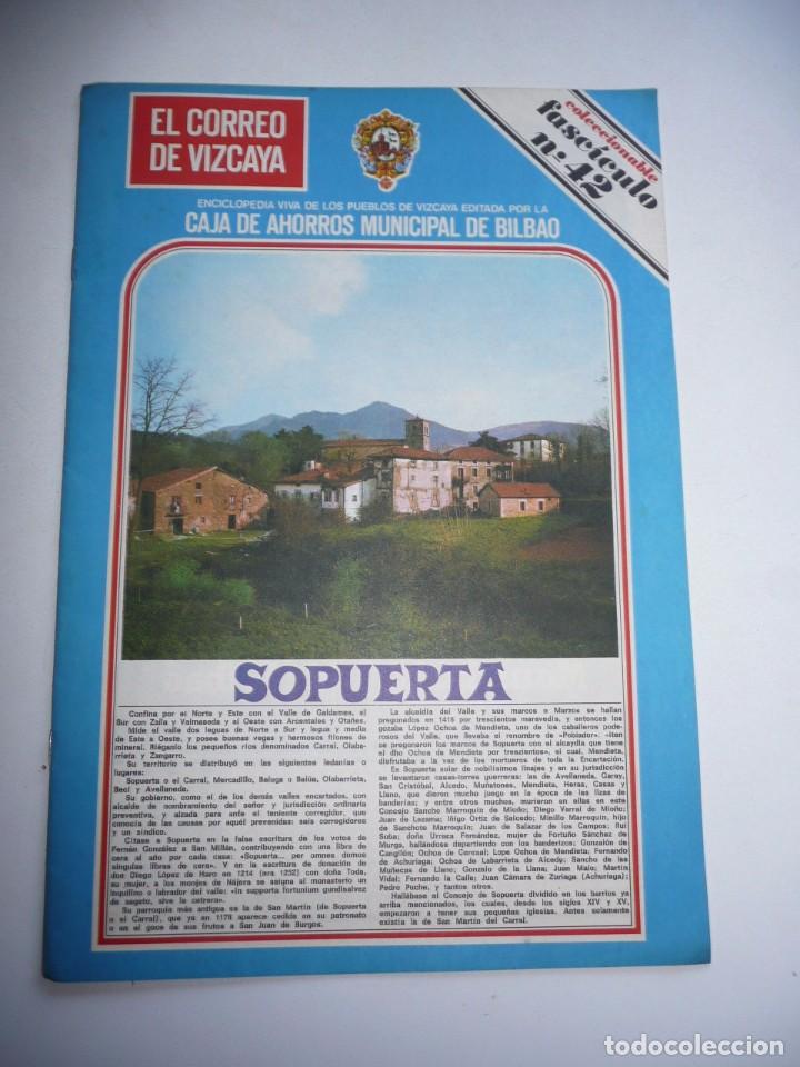 Gebrauchte B&uuml;cher: Enciclopedia viva de los Pueblos de Vizcaya N&ordm; 42 Sopuerta - El Correo de Vizcaya