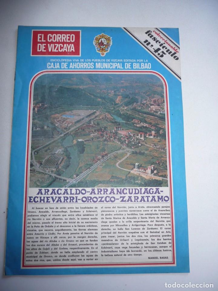 Gebrauchte B&uuml;cher: Enciclopedia de los Pueblos de Vizcaya N&ordm; 45 - Arakaldo, Arrankudiaga, Orozko, Zaratamo, Etxebarri