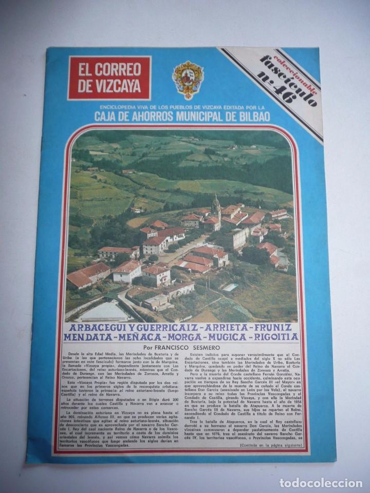 Gebrauchte B&uuml;cher: Enciclopedia de los Pueblos de Vizcaya N&ordm; 46 Arbazegi, Gerrikaiz, Arrieta, Me&ntilde;aca, Rigoitia, Mendata