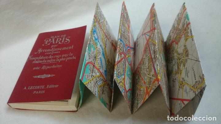 Libros de segunda mano: PLAN DE PAR&Iacute;S,PLANO, A.LECONTE, 1984 - Foto 2