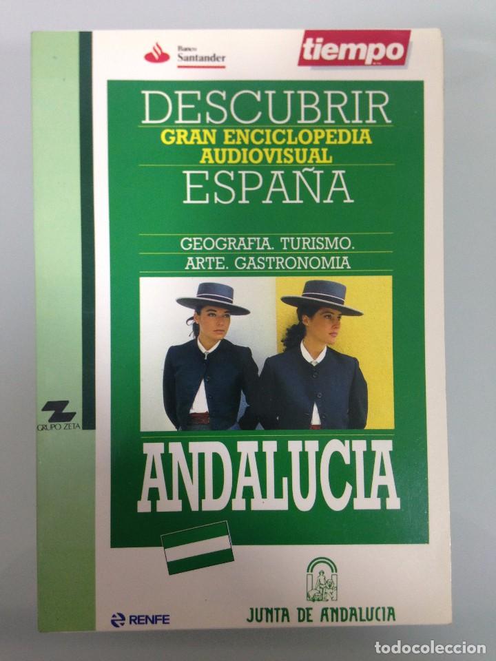 Libri di seconda mano: LIBRO, GUIA,ANDALUCIA, DESCUBRIR ESPA&Ntilde;A, GEOGRAFIA, TURISMO,ARTE, GASTRONOMIA, TIEMPO