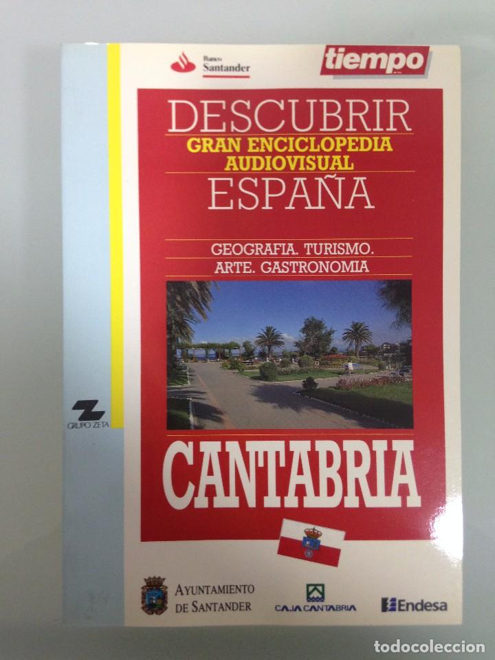 Libri di seconda mano: LIBRO, GUIA,CANTABRIA, DESCUBRIR ESPA&Ntilde;A, GEOGRAFIA, TURISMO,ARTE, GASTRONOMIA, TIEMPO