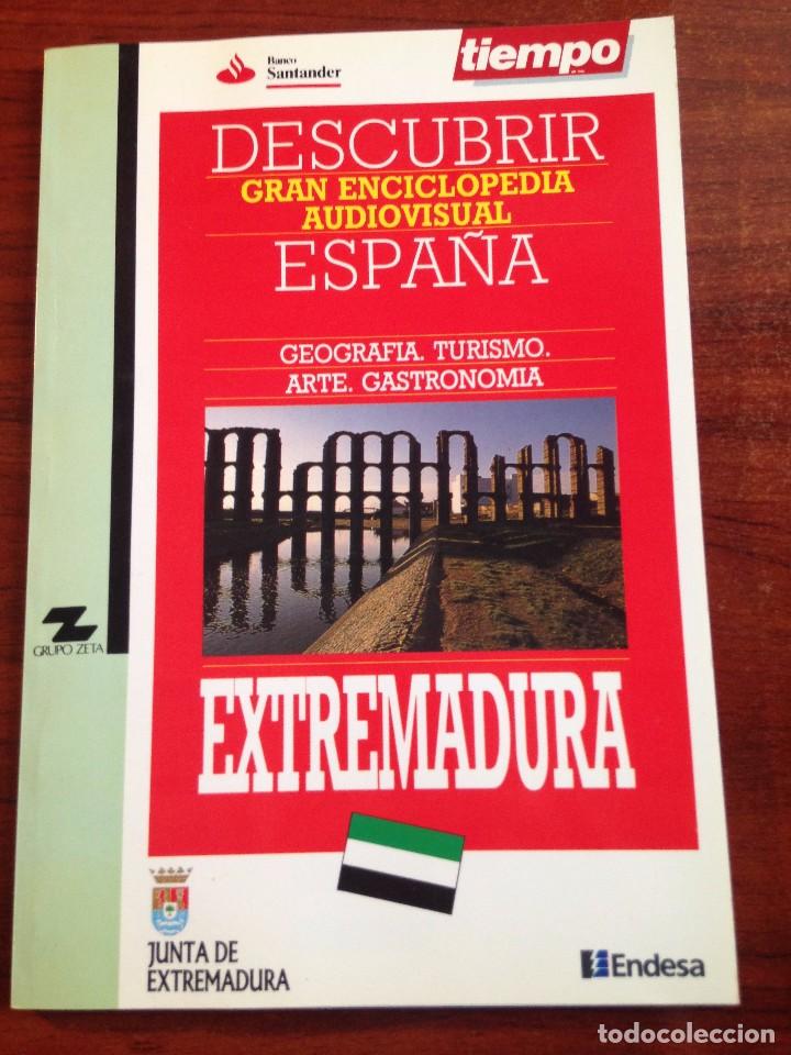 Libri di seconda mano: LIBRO, GUIA,EXTREMADURA, DESCUBRIR ESPA&Ntilde;A, GEOGRAFIA, TURISMO,ARTE, GASTRONOMIA, TIEMPO