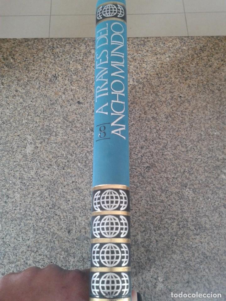 Libros de segunda mano: A TRAVES DEL ANCHO MUNDO -- TOMO 8 -- EDITORIAL MARIN 1970 --