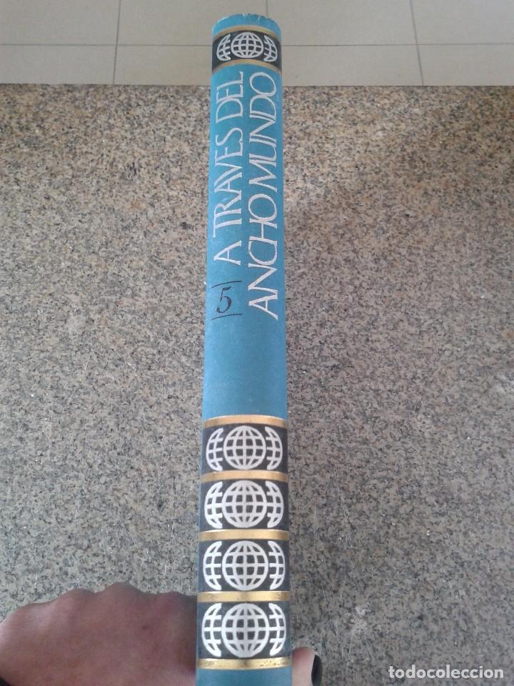 Libri di seconda mano: A TRAVES DEL ANCHO MUNDO -- TOMO 5 -- EDITORIAL MARIN 1970 --