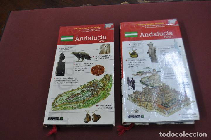 Libros de segunda mano: andalucia 2 tomos , las guias visuales de espa&ntilde;a - GVB - Foto 1