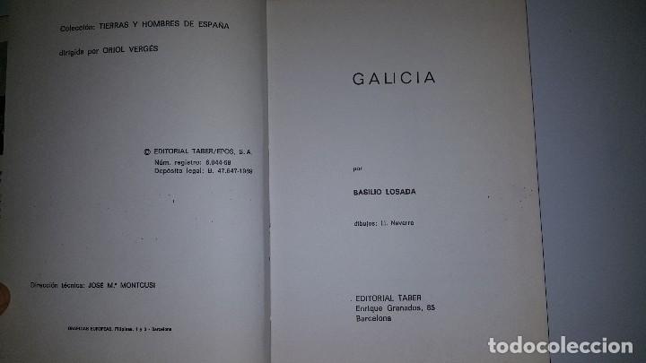 Libros de segunda mano: GALICIA - BASILIO LOSADA - 1969 - ED. TABER - Foto 4