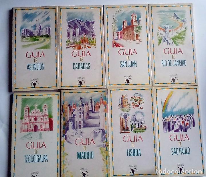 Gebrauchte B&uuml;cher: GU&Iacute;AS UCCI LOTE DE 8 GU&Iacute;AS: Asunci&oacute;n, Caracas, San Juan, Rio, Tegucigalpa, Madrid, Lisboa, Sao Paulo