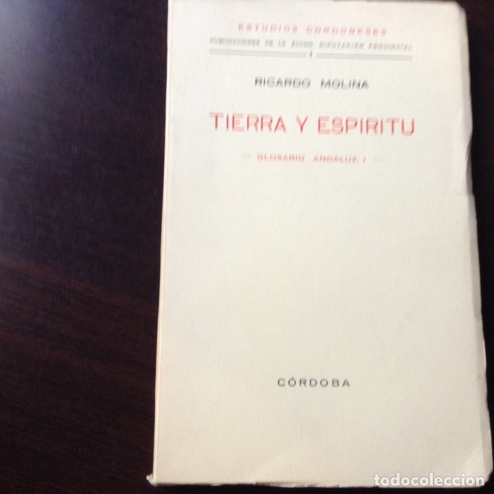 Libros de segunda mano: Tierra y esp&iacute;ritu. - Foto 1