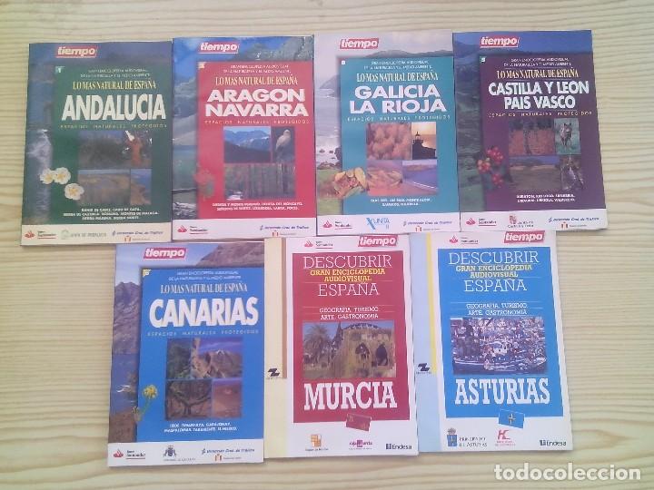 Libri di seconda mano: 7 Libros Guia Natural De Espa&ntilde;a (Diario Tiempo)