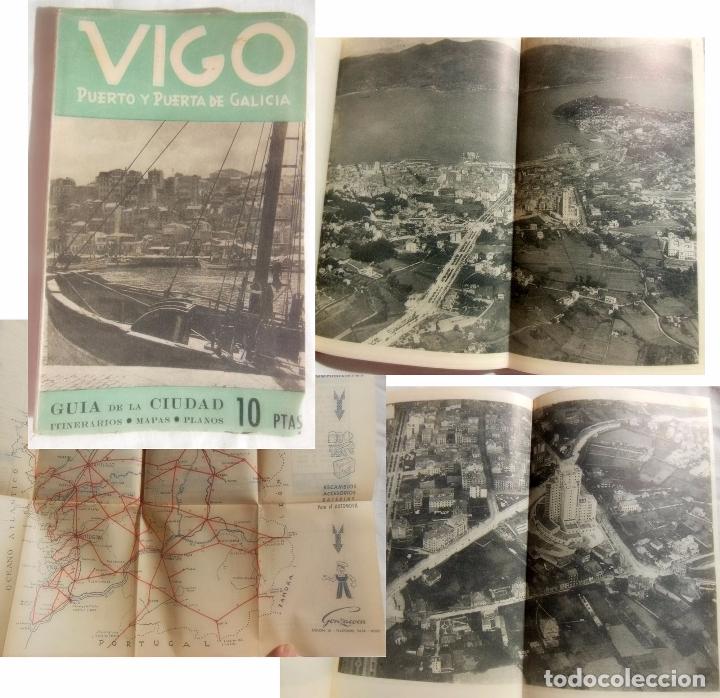 Second hand books: VIGO, PUERTO Y PUERTA DE GALICIA. Gu&iacute;a de la Ciudad. 1954. Primera Edici&oacute;n