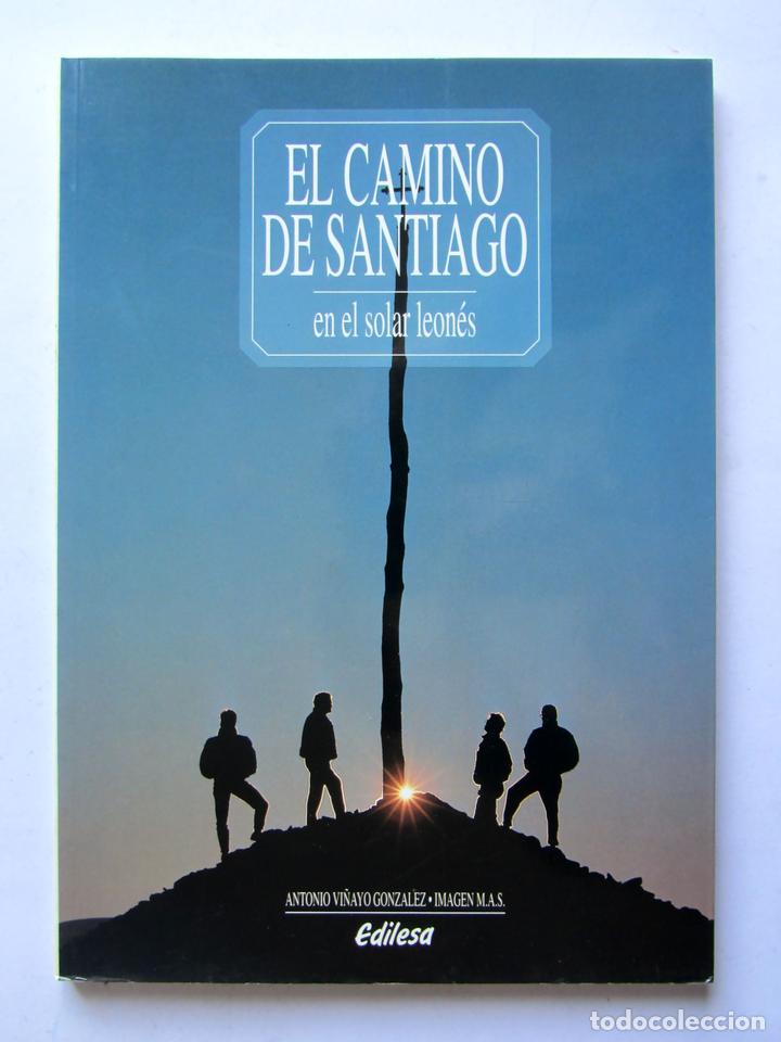 Gebrauchte B&uuml;cher: El camino de Santiago en el solar Leon&eacute;s. Antonio Vi&ntilde;ano Gonzalez. Ilustrado a color.
