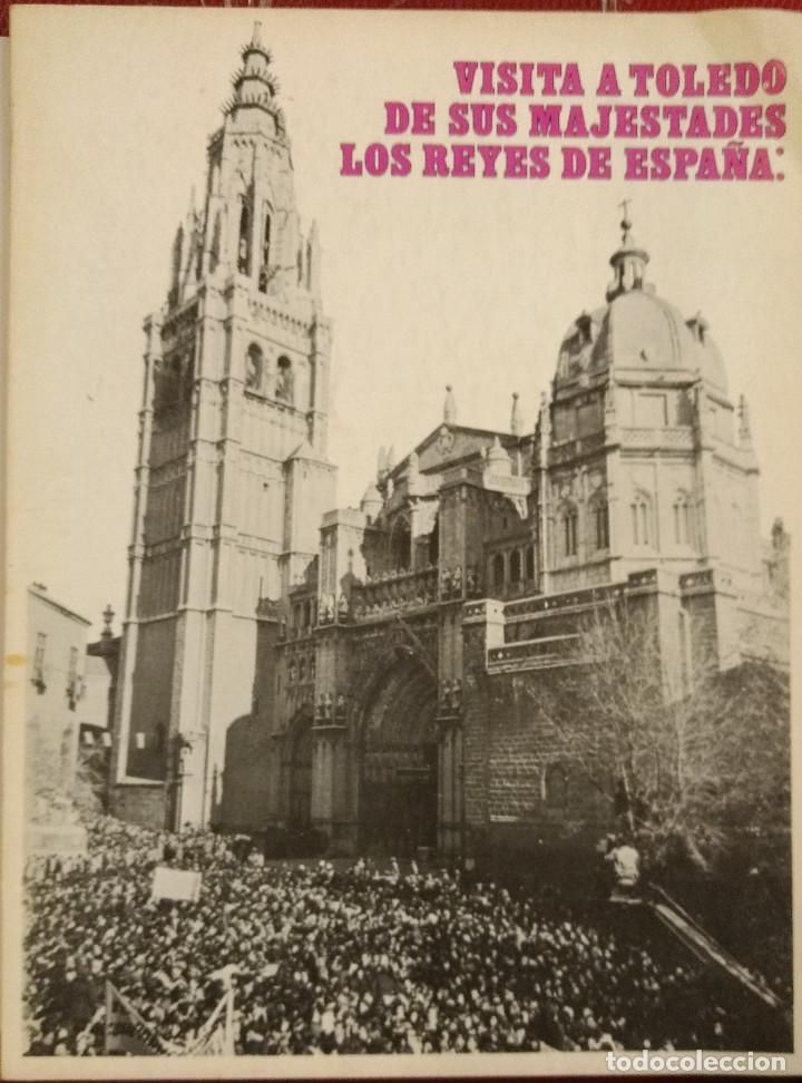 Libros de segunda mano: Visita a Toledo de sus majestades los Reyes de Espa&ntilde;a.A&ntilde;o 1976