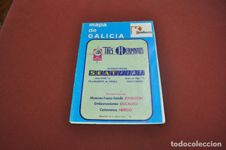 Libros de segunda mano: mapa de galicia a&ntilde;o 1976 ? - GVB - Foto 1