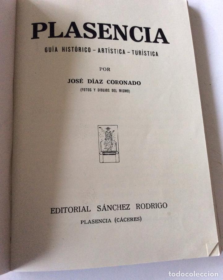 Libros de segunda mano: Díaz Coronado, José Plasencia: Guía histórico-artística-turística Ed. Sánchez Rodrigo. 1949 - - Foto 2 - 90673630