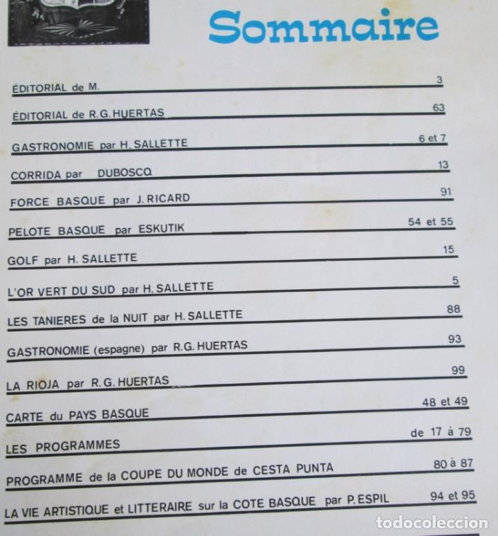 Libros de segunda mano: EUSKALERRIA - COTE BASQUE LOISIRS - Foto 3