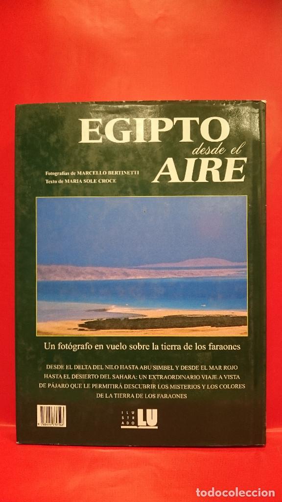 Libros de segunda mano: EGIPTO DESDE EL AIRE. BERTINETTI, MARCELO. LU, EDICIONES - Foto 2