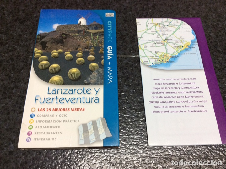 Gebrauchte B&uuml;cher: LANZAROTE Y FUERTEVENTURA DE EL PA&Iacute;S-AGUILAR + MAPA