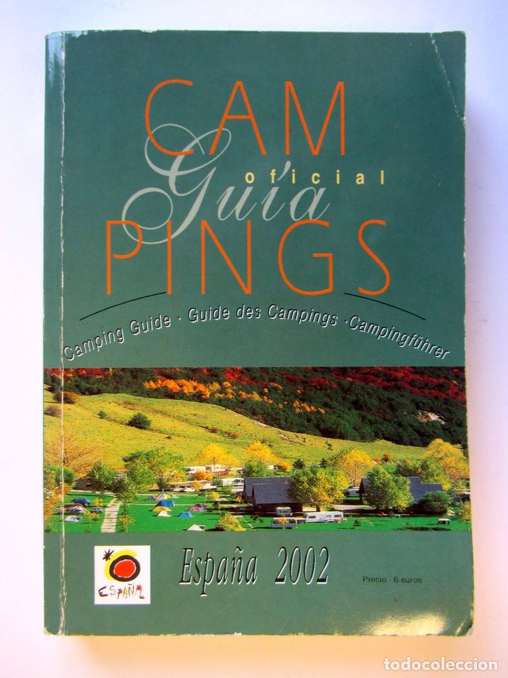 Libri di seconda mano: Gu&iacute;a oficial de campings de Espa&ntilde;a 2002. Editado por Turespa&ntilde;a.