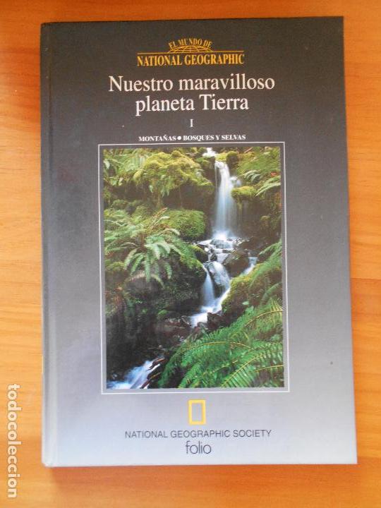 Gebrauchte B&uuml;cher: NUESTRO MARAVILLOSO PLANETA TIERRA I - MONTA&Ntilde;AS, BOSQUES Y SELVAS - NATIONAL GEOGRAPHIC (B)